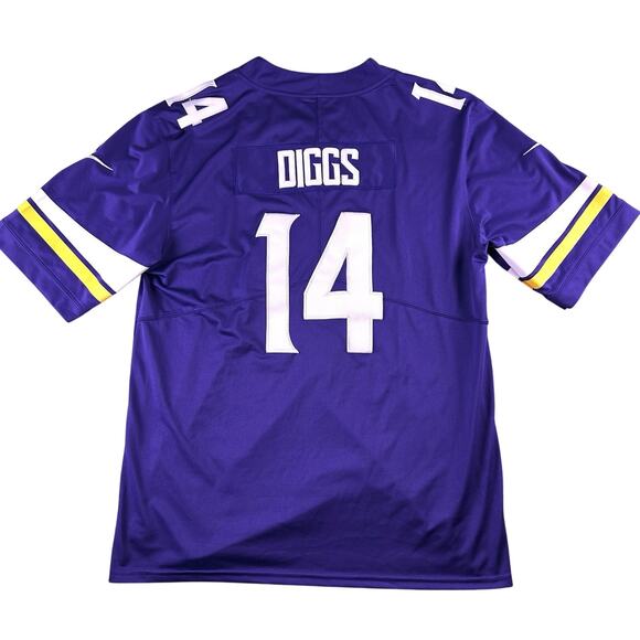 Minnesota Vikings Stefon Diggs #14 Nike On Field Size XL Stitched Purple Jersey